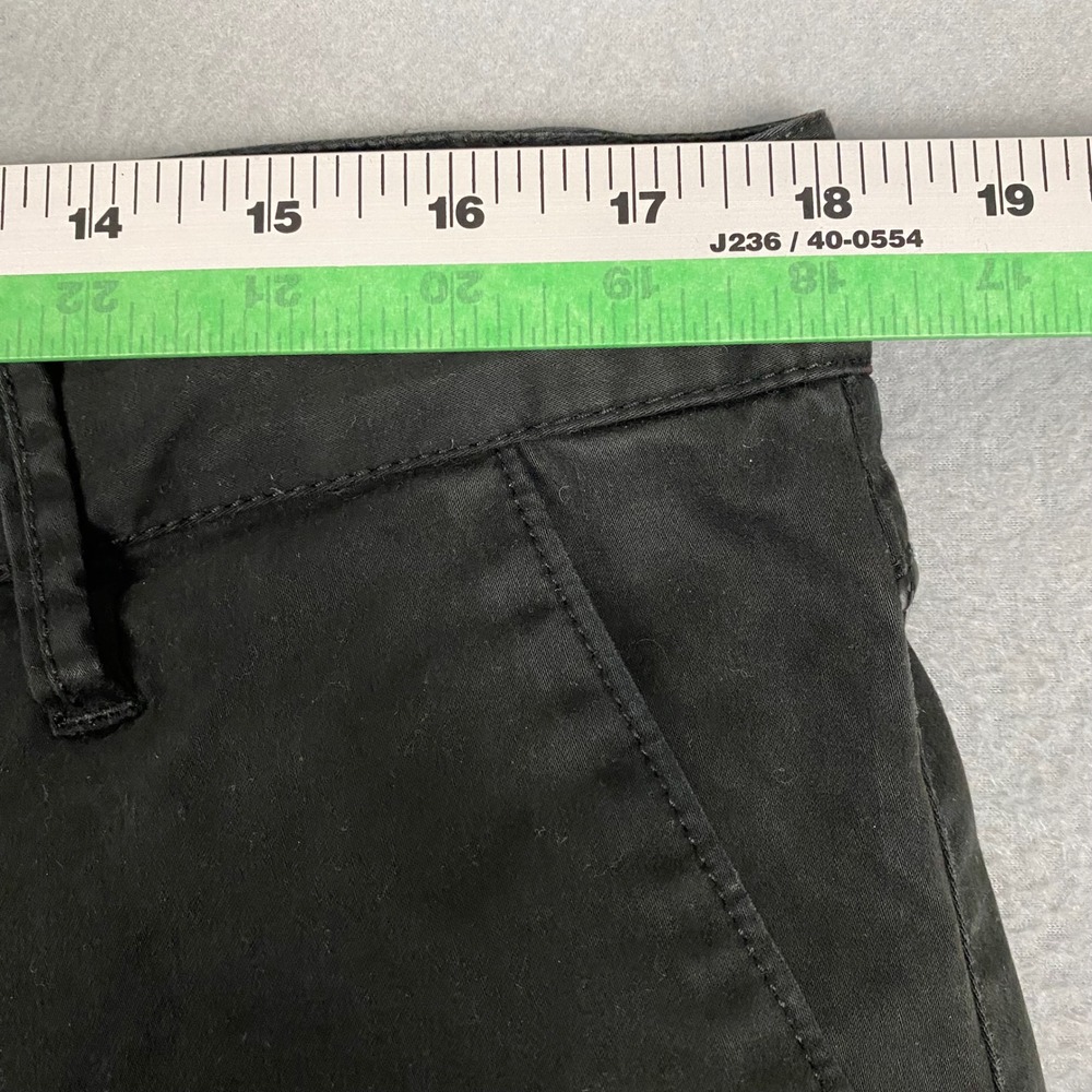 Bonobo Planet‎ Jeans Mens Black Straight Slim Leg Chino Pants France 46 US 35-36 - Picture 11 of 13